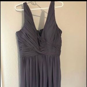 Bill Levkoff Grey Dress